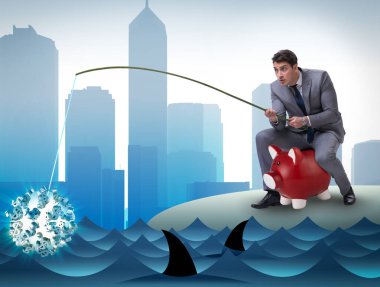 İşadamı sudan dolar avlıyor