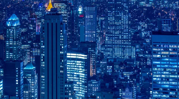 Vue de New York Manhattan pendant les heures de coucher du soleil — Photo