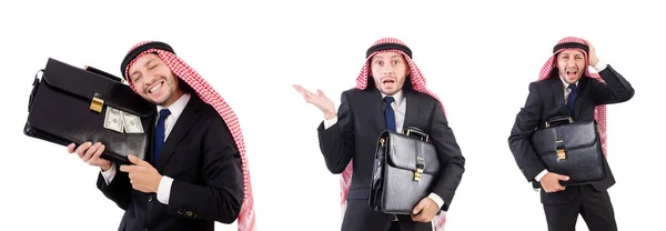 Arabische man in diversiteitsconcept — Stockfoto