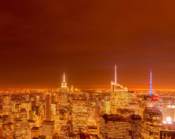 New York - DECEMBER 20, 2013: View of Lower Manhattan on Decembe — Stock Photo, Image