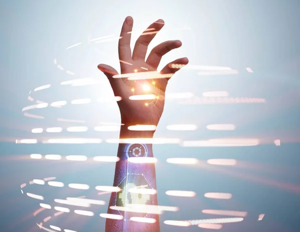Το μέλλον της bionic πληρωμές — Φωτογραφία Αρχείου