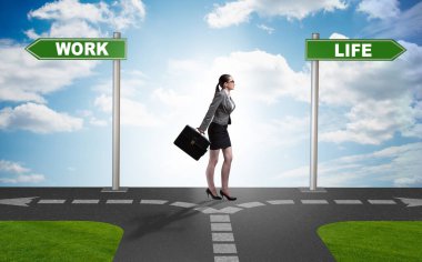 İş hayatı ya da ev dengesi iş kavramı