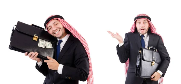 Arabische man in diversiteitsconcept — Stockfoto