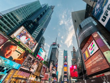 New York - 22 Aralık 2013: Times Meydanı 22 Aralık 2013, ABD