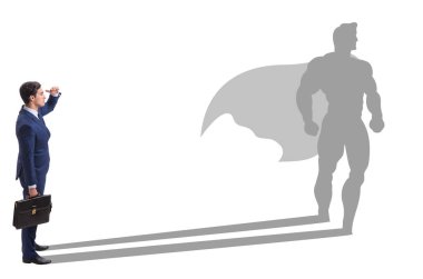 Süper kahraman olmak isteyen bir iş adamı.