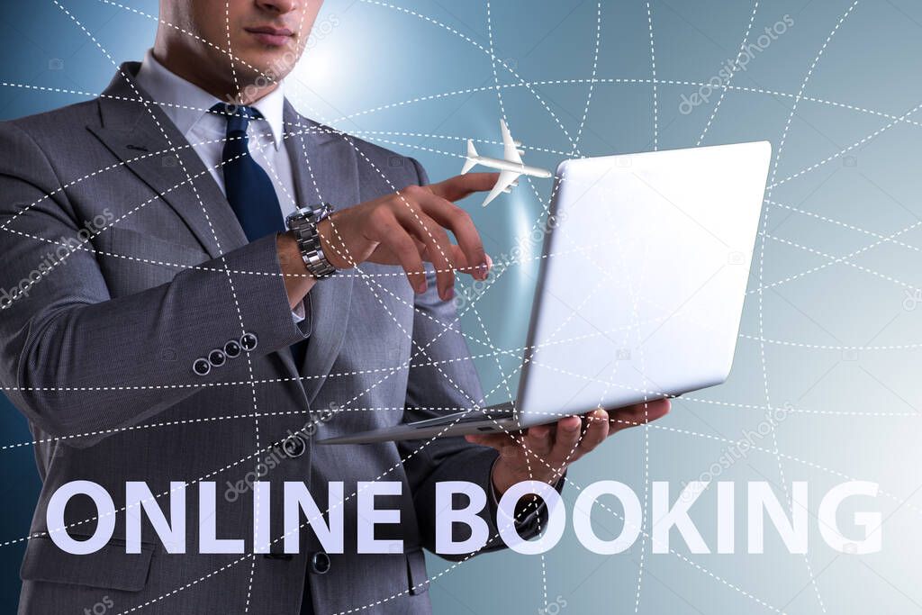 Concept of online air travel booking