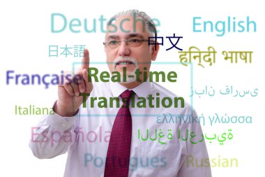 Yabancı dilden gerçek zamanlı çeviri kavramı