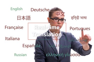 Yabancı dilden çevrimiçi çeviri kavramı