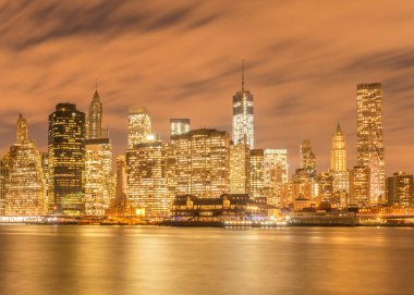 Brooklyn 'den Manhattan manzarası