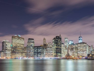 Brooklyn 'den Manhattan manzarası