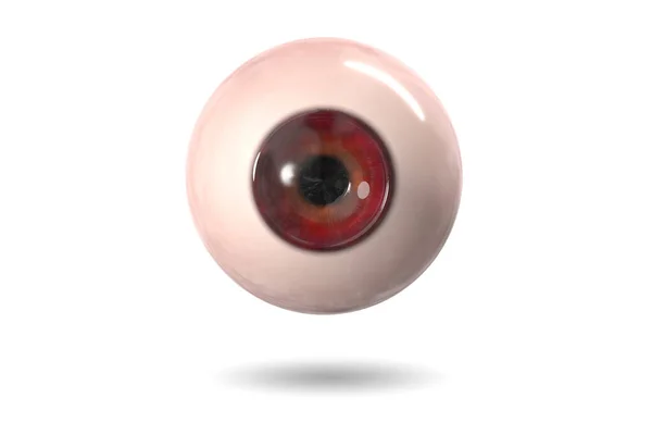 Augendarstellung im medizinischen Konzept - 3D-Rendering — Stockfoto