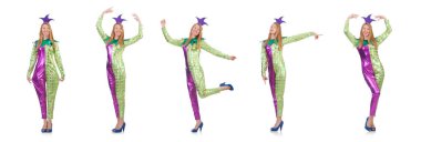 Beyaz soytarı komik.