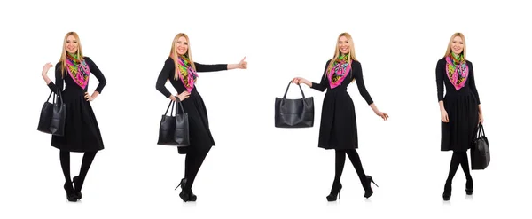 Woman with bag in fashion concept — Stock Photo, Image