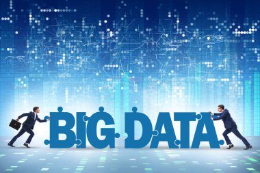 Yapboz parçalarıyla büyük veri kavramı