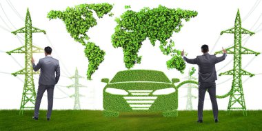 Elektrikli araba ve yeşil enerji kavramı