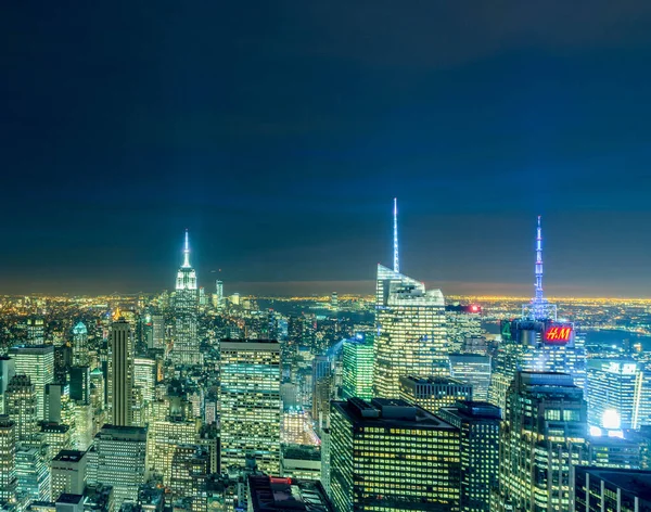 New York - 20. DEZEMBER 2013: Blick auf Lower Manhattan im Dezember — Stockfoto