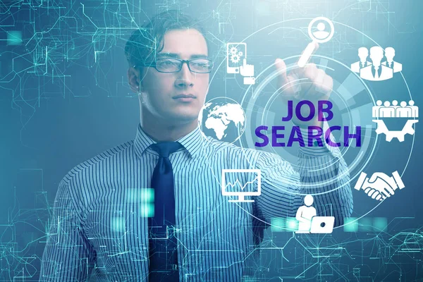 Rekrytering och jobbsökning online — Stockfoto