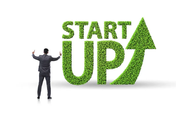 Concept of green start-up and venture capital — Stock Photo, Image