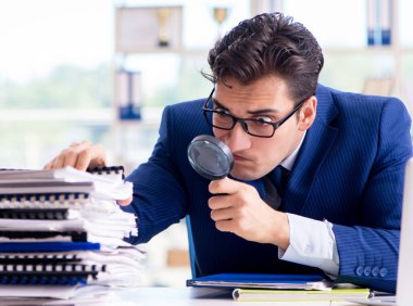 Mali tablolarda hata arayan denetçi