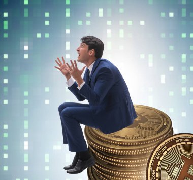 İş adamı Bitcoin fiyat düşüşüne üzülüyor
