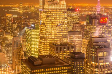 New York - 20 ARALIK 2013: Aşağı Manhattan 'ın Görünümü