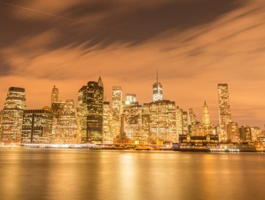 Brooklyn 'den Manhattan manzarası