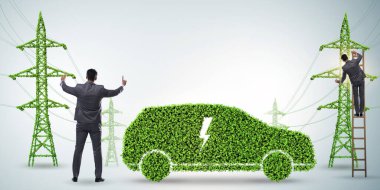 Elektrikli araba ve yeşil enerji kavramı