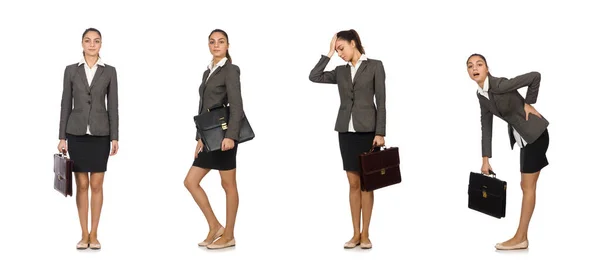 Femme d'affaires dans le concept d'entreprise — Photo