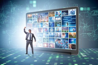 Video akışı kavramında birçok farklı resim