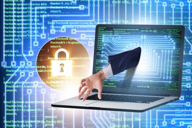 Hacker kişisel bilgileri çalmaya çalışıyor.