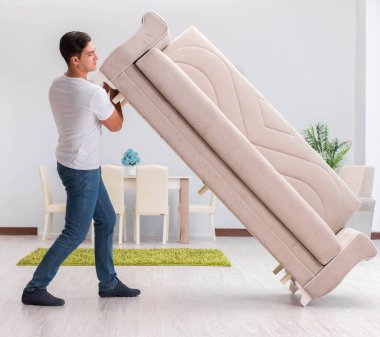 Adam hareketli mobilya ev