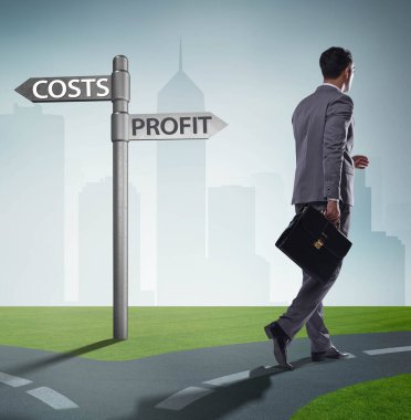 Zor seçim kavramında iş adamı