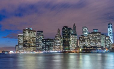 Brooklyn 'den Manhattan manzarası