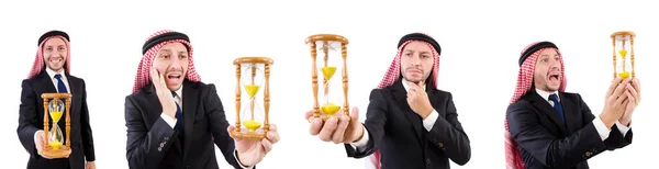 L'homme arabe pense au passage du temps — Photo