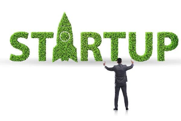 Concept of green start-up and venture capital — Stock Photo, Image