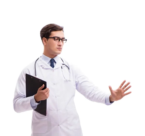 Young doctor isolated on white background — Stock Photo, Image