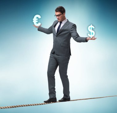 Dolar ve euro seçimi arasında Dengeleme işadamı