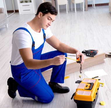 Döşeme evde döşeme Laminant