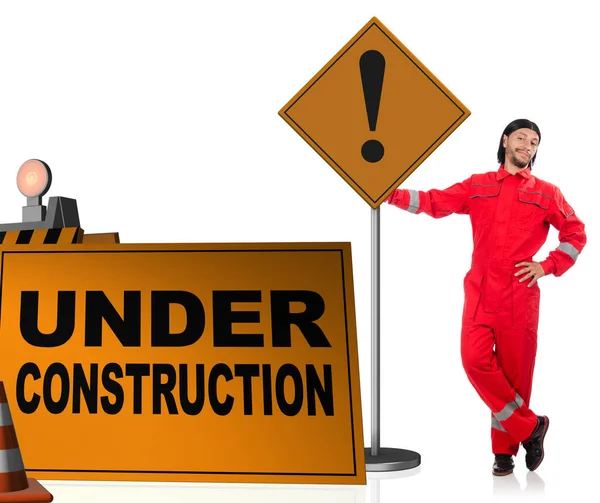 The concept of under construction for your webpage — Stock Photo, Image