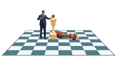 İş adamıyla strateji ve taktik kavramı