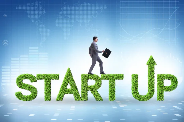 Concept of green start-up and venture capital — Stock Photo, Image