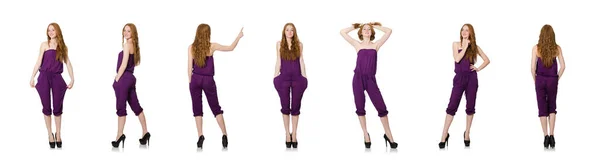 Vrouw in de mode kleding concept — Stockfoto