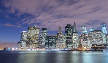 Brooklyn 'den Manhattan manzarası