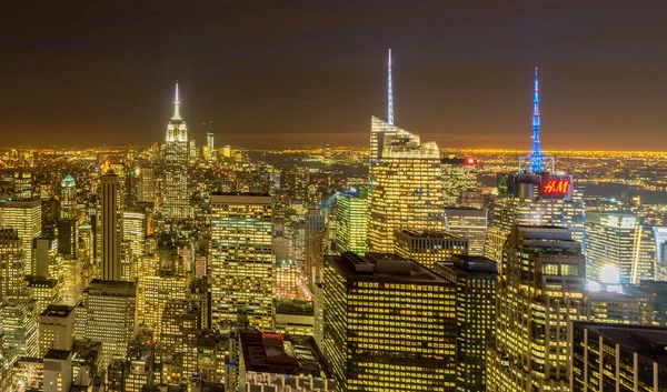 Nueva York - 20 de diciembre de 2013: Vista del Bajo Manhattan en Decembe —  Fotos de Stock