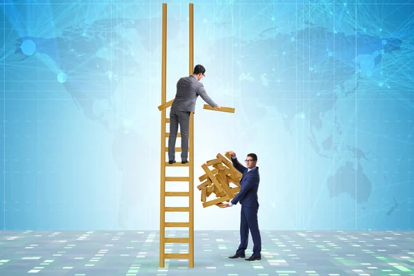 Concept of cooperation in business — Stock Photo, Image