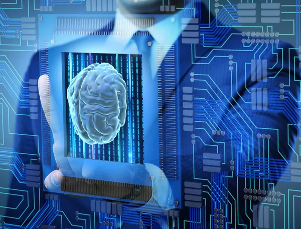 Kognitives Computerkonzept als moderne Technologie — Stockfoto
