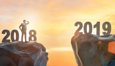 İş adamı 2019 yılını tahmin ediyor.