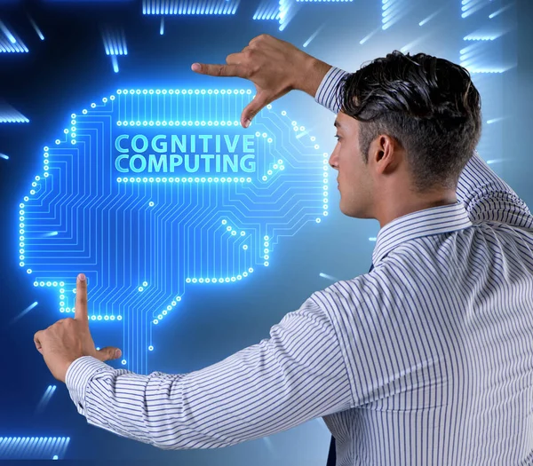 Cognitive computing concept as modern technology — Stock Photo, Image