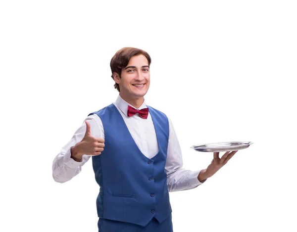 Jonge ober geïsoleerd op witte achtergrond — Stockfoto