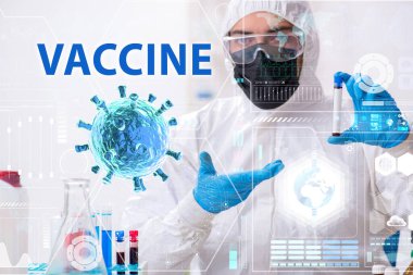 Coronavirus covid-19 aşı geliştirme kavramı